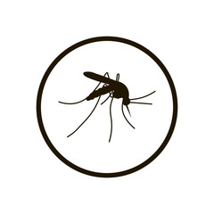 Mosquito icon vector