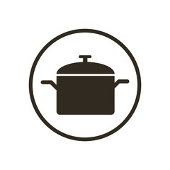 Pan icon vector
