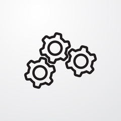 gear icon illustration
