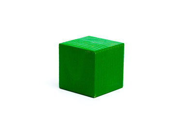 cube isolated on white background