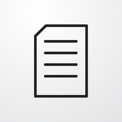 paper icon illustration