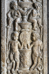 Obraz premium Como (Lombardy, Italy) cathedral interior