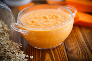 porridge cooked with pumpkin