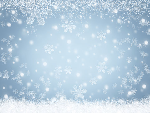 Weihnachten Winter Schnee Hintergrund