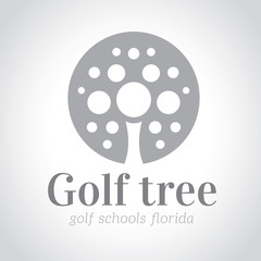 Golf logo template.