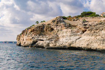 Fototapeta na wymiar Punta de ses Ovelles Cala Mendia Mallorca - Spain Küstenlandschaft