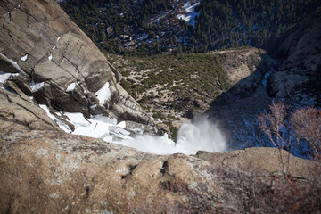 El Capitan the top, Yosemite valley, California, USA