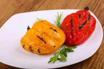 Grilled Bell Peppers