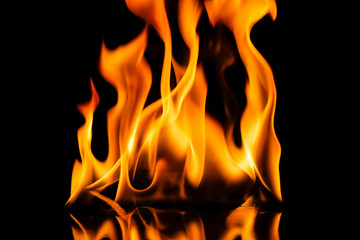 Fire flames
