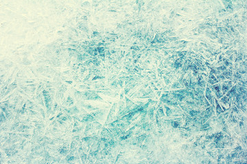 Rime, frost, ice texture
