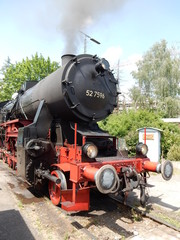 Naklejka premium Historische Dampflok