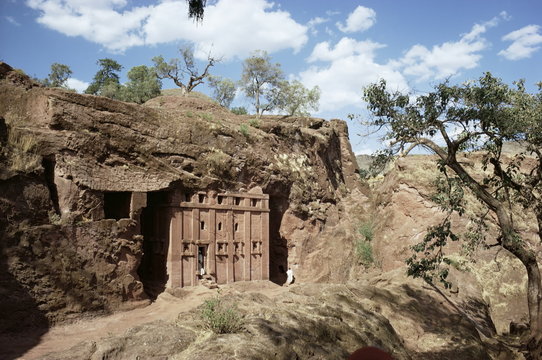 Abba Libanos church, Lalibela, Ethiopia