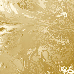 Golden abstract background. © marinavorona