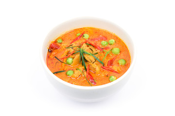 Panaeng curry with pork