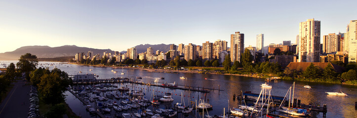 Fototapeta na wymiar Vancouver Cityscape