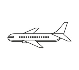 Fototapeta na wymiar airplane flying isolated icon vector illustration design
