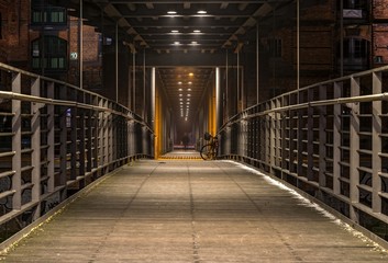 Speicherstadt im Abendlicht - Hamburg