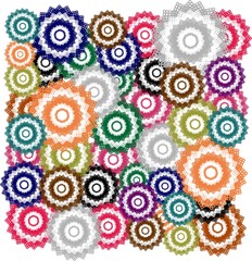 multi colored background