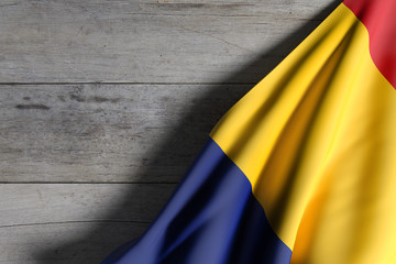 Romania flag waving - 127213663