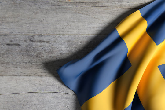 Kingdom Of Sweden Flag