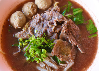 Noodle Soup Thai Style Beef