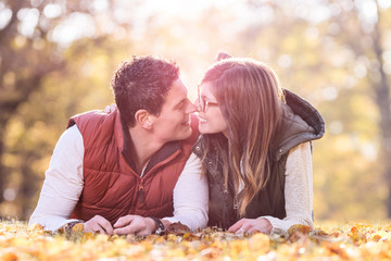 First Kiss in Autumn