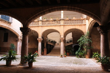 Majorcan courtyard
