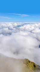The Swiss Alps from the Pilatus Peak.