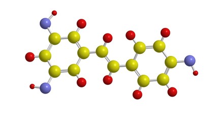 Molecular structure of resveratrol