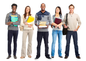 Obraz premium Students group.