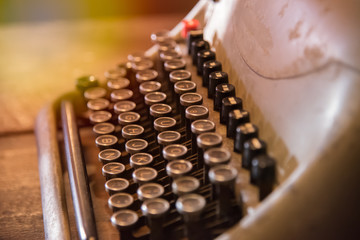 Vintage type writer photo
