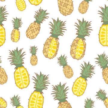 PINEAPPLE PATTERN SAMELESS