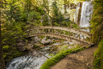 Fototapeta premium Waterfall in France
