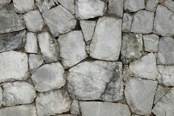 Background of stone wall texture photo