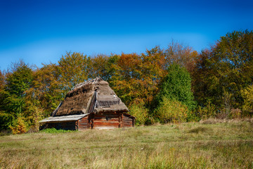 Altes Haus in Pigorovo in der Ukraine 