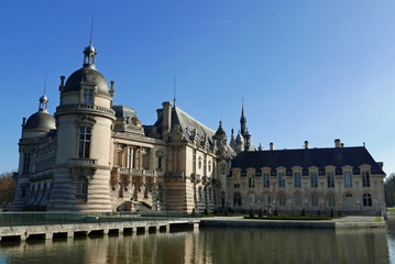 Fototapeta na wymiar Le château de Chantilly, France