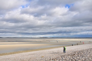La grande baie de la Somme au Hourdel