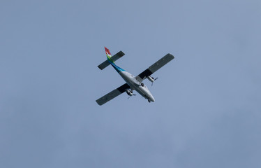 Propellerflugzeug