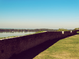 Blaye Fortress beside Gironde River near Bordeaux France
