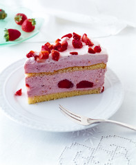 Strawberry cake