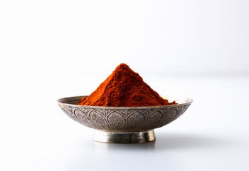 Chili powder in a bowl