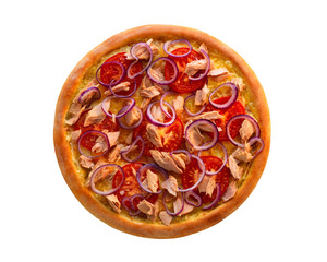 Tuna pizza