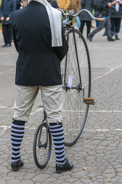 Penny-farthing bicycle
