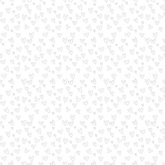 heart drawing seamless pattern 