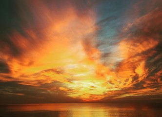 Tramonto mare