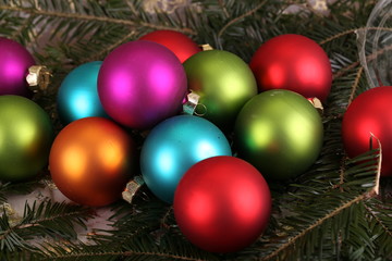 Obraz na płótnie Canvas Holidays / Beautiful Christmas and New Years scene