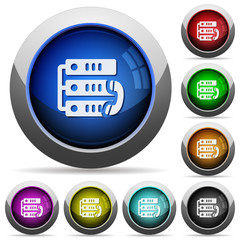 VoIP call coins glossy buttons