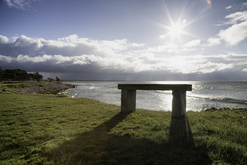 Bench with Ocean