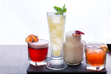 Cocktails drinks alcoholic mix