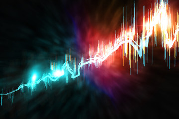 Colorful Neon Soundwave